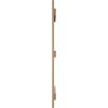 imageEkena Millwork 11W x 62H Rustic Two Board Joined BoardnBatten Rough Cedar Faux Wood Shutters Per Pair Primed TanRough Cedar