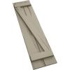 imageEkena Millwork 11W x 64H Rustic Two Board Joined BoardnBatten Rough Cedar Faux Wood Shutters wZBoard Per Pair Primed TanRiverwood