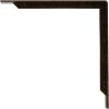 image2W x 10D x 10H Stockport Steel Bracket Stainless SteelAntiqued Brass
