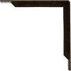 image2W x 10D x 10H Stockport Steel Bracket Stainless SteelAntiqued Brass