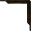 image2W x 10D x 10H Stockport Steel Bracket Stainless SteelAntiqued Brass