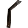 image2W x 10D x 10H Stockport Steel Bracket Stainless SteelAntiqued Bronze