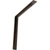 image2W x 10D x 10H Stockport Steel Bracket Stainless SteelAntiqued Pale Gold