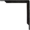 image2W x 10D x 10H Stockport Steel Bracket Stainless SteelAntiqued Silver