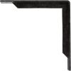 image2W x 10D x 10H Stockport Steel Bracket Stainless SteelAntiqued Silver