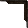 image2W x 10D x 10H Stockport Steel Bracket Stainless SteelAntiqued Warm Silver
