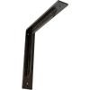 image2W x 10D x 10H Stockport Steel Bracket Stainless SteelAntiqued Warm Silver