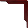 image2W x 10D x 10H Stockport Steel Bracket Stainless SteelHammered Bright Red
