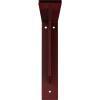 image2W x 10D x 10H Stockport Steel Bracket Stainless SteelHammered Bright Red