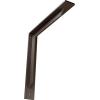 image2W x 10D x 10H Stockport Steel Bracket Stainless SteelHammered Brown