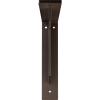 image2W x 10D x 10H Stockport Steel Bracket Stainless SteelHammered Brown
