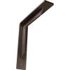 image2W x 10D x 10H Stockport Steel Bracket Stainless SteelHammered Brown
