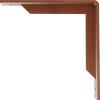 image2W x 10D x 10H Stockport Steel Bracket Stainless SteelHammered Copper