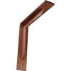 image2W x 10D x 10H Stockport Steel Bracket Stainless SteelHammered Copper