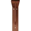 image2W x 10D x 10H Stockport Steel Bracket Stainless SteelHammered Copper