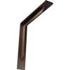 image2W x 10D x 10H Stockport Steel Bracket Stainless SteelHammered Dark Bronze