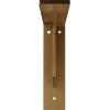 image2W x 10D x 10H Stockport Steel Bracket Stainless SteelHammered Gold