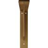 image2W x 10D x 10H Stockport Steel Bracket Stainless SteelHammered Gold