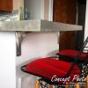 image2W x 10D x 10H Stockport Steel Bracket Stainless SteelHammered Gray