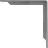 image2W x 10D x 10H Stockport Steel Bracket Stainless SteelHammered Gray