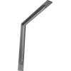 image2W x 10D x 10H Stockport Steel Bracket Stainless SteelHammered Gray
