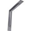 image2W x 10D x 10H Stockport Steel Bracket Stainless SteelHammered Light Blue