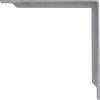 image2W x 10D x 10H Stockport Steel Bracket Stainless SteelHammered Light Blue