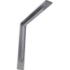 image2W x 10D x 10H Stockport Steel Bracket Stainless SteelHammered Light Blue