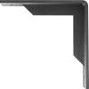 image2W x 10D x 10H Stockport Steel Bracket Stainless SteelHammered Silver