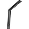 image2W x 10D x 10H Stockport Steel Bracket Stainless SteelHammered Silver