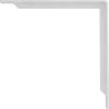 image2W x 10D x 10H Stockport Steel Bracket Stainless SteelHammered White