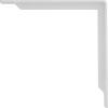 image2W x 10D x 10H Stockport Steel Bracket Stainless SteelHammered White