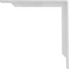 image2W x 10D x 10H Stockport Steel Bracket Stainless SteelHammered White