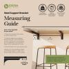 image2W x 10D x 10H Stockport Steel Bracket Stainless SteelHammered White