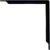 image2W x 10D x 10H Stockport Steel Bracket Stainless SteelPowder Coated Black