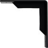 image2W x 10D x 10H Stockport Steel Bracket Stainless SteelPowder Coated Black