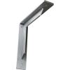 image2W x 10D x 10H Stockport Steel Bracket Stainless SteelUnfinished Steel