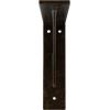 image2W x 14D x 14H Legacy Steel Bracket White PrimerAntiqued Brass