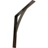 image2W x 14D x 14H Legacy Steel Bracket White PrimerAntiqued Brass