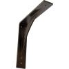 image2W x 14D x 14H Legacy Steel Bracket White PrimerAntiqued Bronze