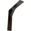 image2W x 14D x 14H Legacy Steel Bracket White PrimerAntiqued Bronze