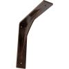 image2W x 14D x 14H Legacy Steel Bracket White PrimerAntiqued Copper