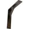 image2W x 14D x 14H Legacy Steel Bracket White PrimerAntiqued Pale Gold