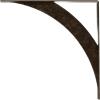 image2W x 14D x 14H Legacy Steel Bracket White PrimerAntiqued Pale Gold