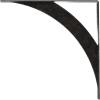 image2W x 14D x 14H Legacy Steel Bracket White PrimerAntiqued Pewter
