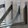 image2W x 14D x 14H Legacy Steel Bracket White PrimerAntiqued Silver