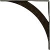 image2W x 14D x 14H Legacy Steel Bracket White PrimerAntiqued Warm Silver