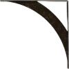 image2W x 14D x 14H Legacy Steel Bracket White PrimerAntiqued Warm Silver