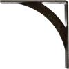 image2W x 14D x 14H Legacy Steel Bracket White PrimerAntiqued Warm Silver