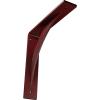 image2W x 14D x 14H Legacy Steel Bracket White PrimerHammered Bright Red